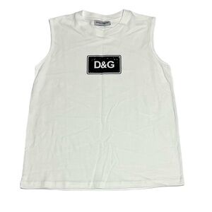 White Sleeveless Top